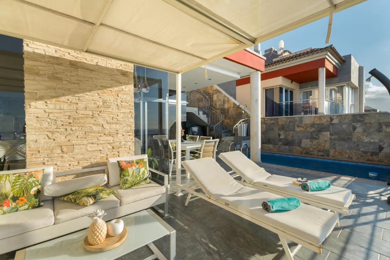 Villa Golden Horizon Con Piscina Privada Climatizada Santa Ursula  Exterior photo